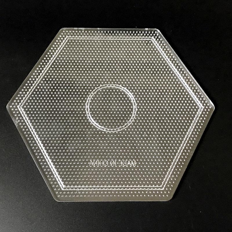 Transparent 2.6mm Large Square Perler Bead Template - High-Temperature Resistant, Eco-Friendly DIY Puzzle Tool