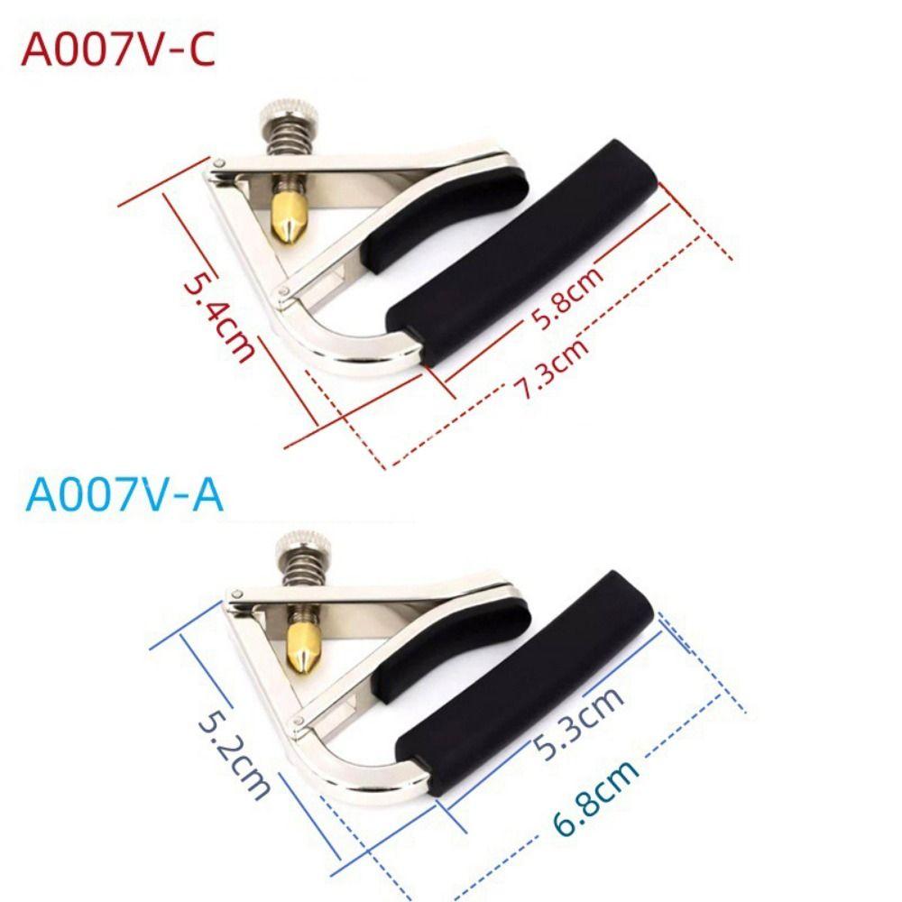 Zinc Alloy Alice Guitar Tuning Clip Guitar Tuning Clamp For Classical/Acoustic/Electric Guitar