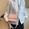 Premium bag Small square bag New niche simple box bag Retro chain One shoulder messenger bag