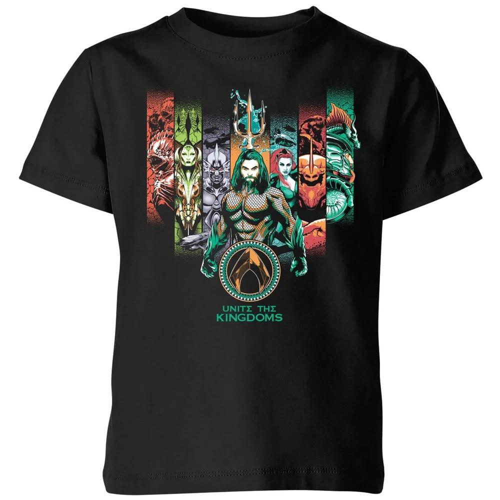 

Aquaman Unite The Kingdoms Kids T-Shirt - Black - 3-4 Years 150