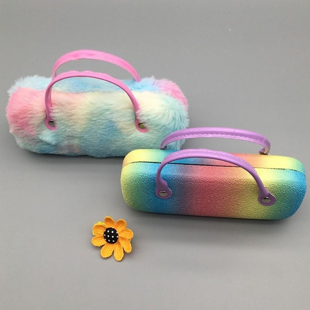 Mit Griff Brillenetui Anti-Druck Brillen Tasche Mode Brillen Schutzhülle