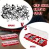Parts Screw Storage Box, Storage Box, Miscellaneous Box, Transparent Tipping Bucket Container, Organizing Storage Box