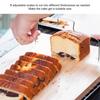 Adjustable Height Cake Slicer Stainless Steel 8 Scales Double-Line Cutting Tool Corrosion Resistant DIY Kitchen Gadget