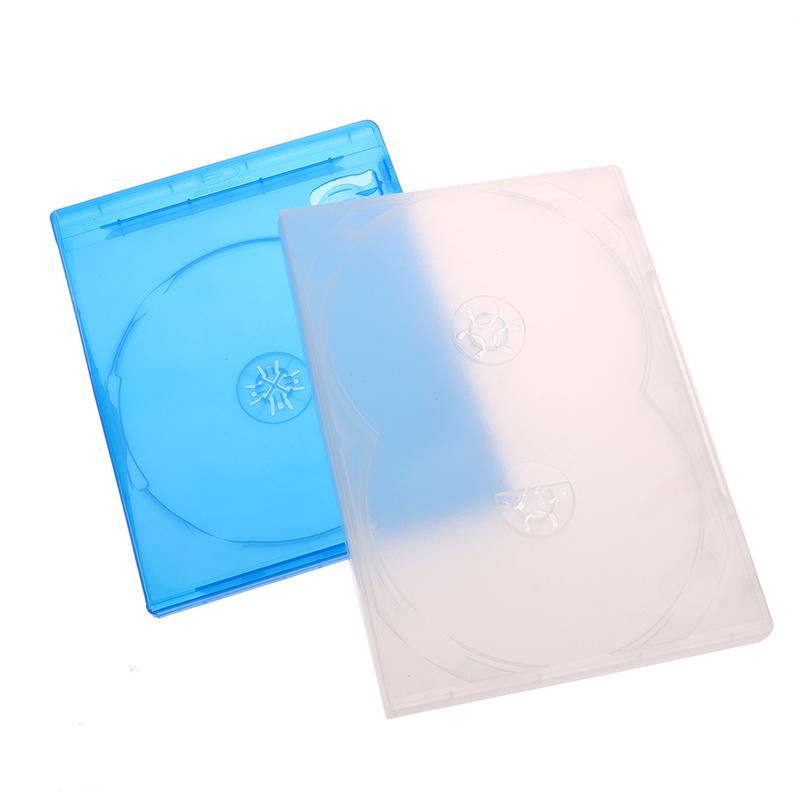 1Pc Plastic Single/Double/3/4 Piece Discs Cd Game Case Cover Thickened Cd Dvd Disc Protective Storage Box Organizer