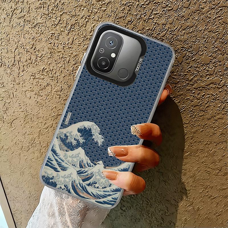 

Japanese Wave Kanagawa Surfing Shockproof Phone Case for Xiaomi Poco X7 X6 X5 X3 Pro F7 Ultra M8 Redmi 15C 15 14C 13C 12C 10C 13 Xiaomi Redmi 15C 4G