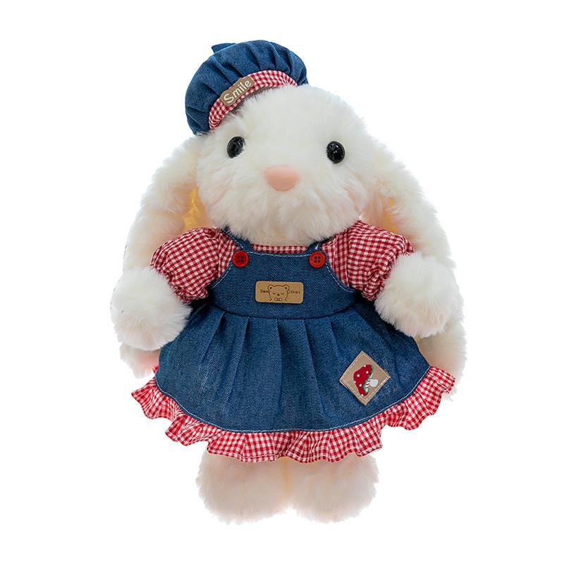Rabbit Plushie Cute Toy Pp Cotton Filling Children Playroom Decor Children Gift