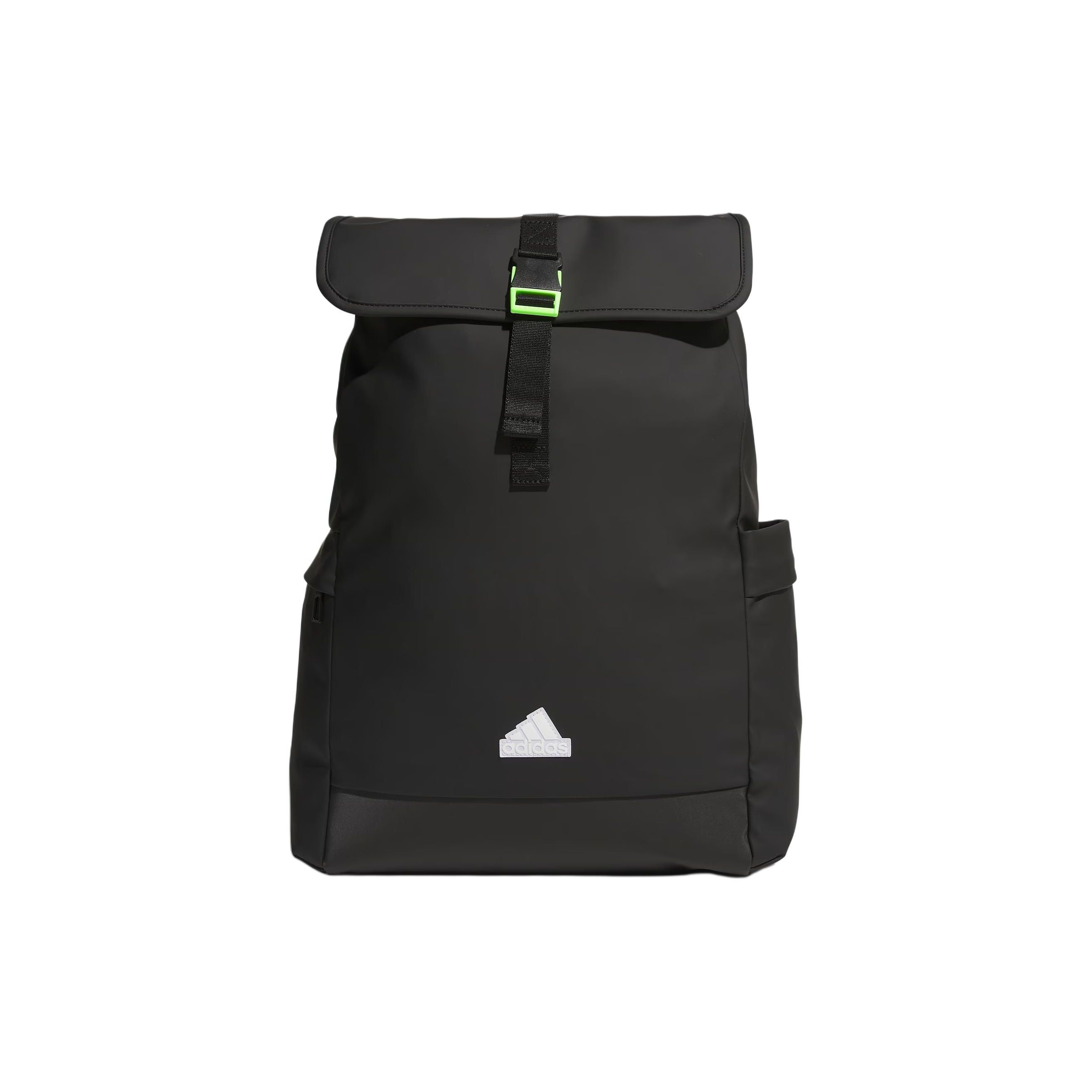 Adidas Adjustable Shoulder Strap Backpack Unisex Backpacks Black JF6588 Black