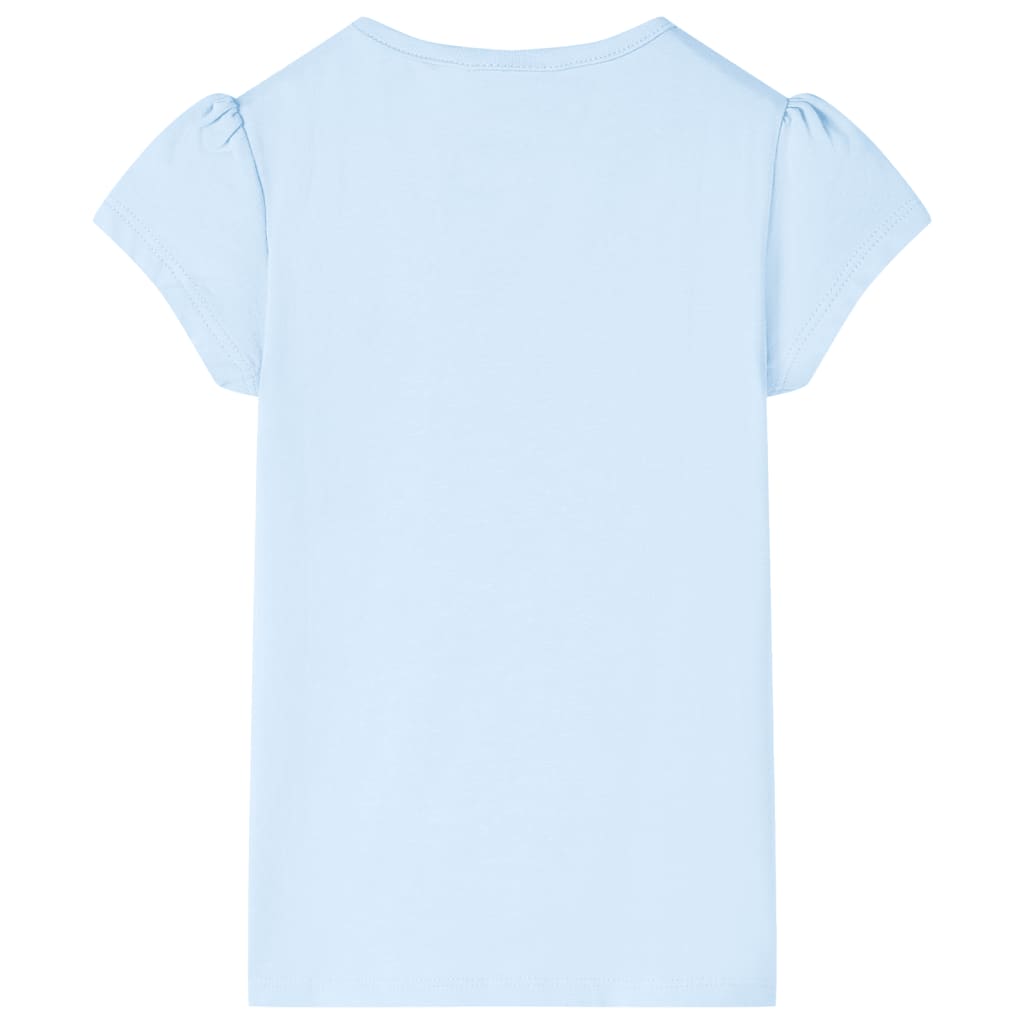Kids T shirt Light Blue Size 128