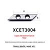 Long-Edge Dovetail Cutter Holder for XCET3004 Milling: 55°, 60°, 75° V-Groove & Disc Bottom Cleaning