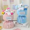 Creative Cartoon Dog Doll Bouquet: Heartfelt Birthday Gift for Girlfriend or Best Friend