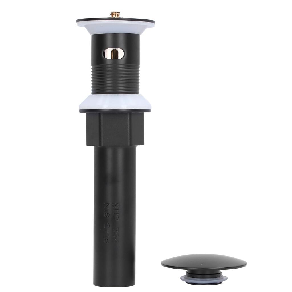 Sink Drain Stopper Copper Stainless Steel Wash Basin Sink Drain Bathroom Accessory for Kitchen