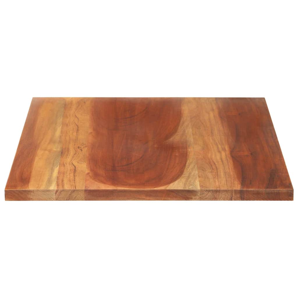 Solid Wood Table Top 140 x 60 x (2.5 2.7) cm Acacia