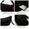 Edita Edt-120 Mesh Body BagShoulder Bag for Men and Women, Lightweight, Large Capacity, Machine Washable, Diameter Black, Size L