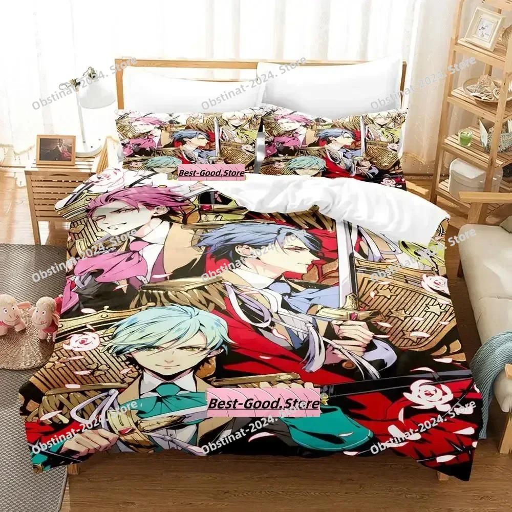 Variable Barrikade Beding Set Einzel Doppel Voll Königlich Abmessungen Abmessungen Bettwäsche Set Erwachsene Kinder Schlafzimmer Bettbezug Set Anime Bettwäsche Set