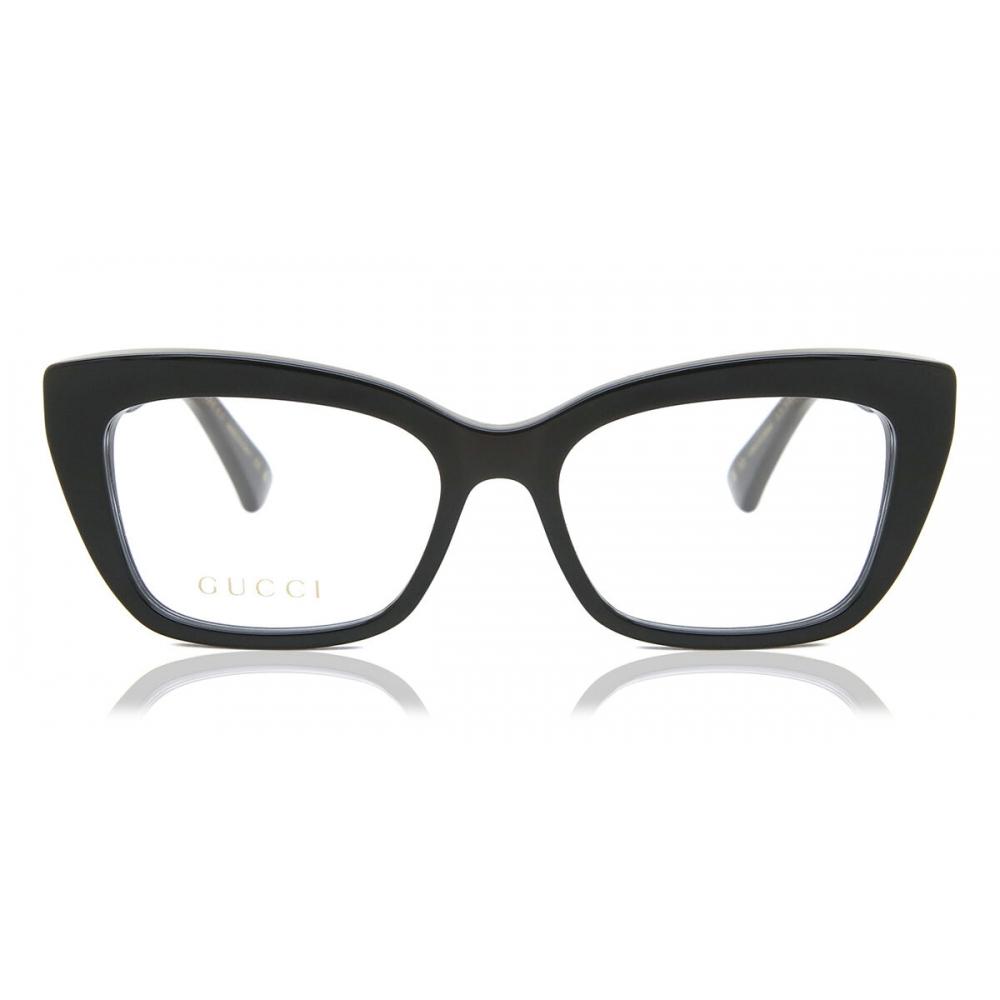 

Gucci Gg0165on 001 Women Eyeglasses Shiny Black/51