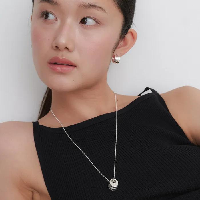 time molding necklace JN050