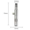 Manual Mini Nose Ear Hair Trimmer Stainless Steel Sharp Blade Painless Hair Removal Clipper for Men Daily Grooming