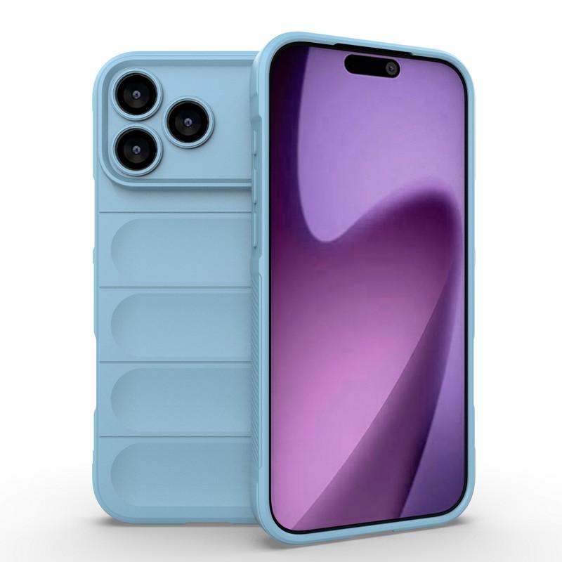 For iPhone 17 Pro 17 Air 17e 16e Max 16 15 14 13 12 Pro Max Plus Case Shockproof Soft TPU Silicone Phone Back Cover Funda