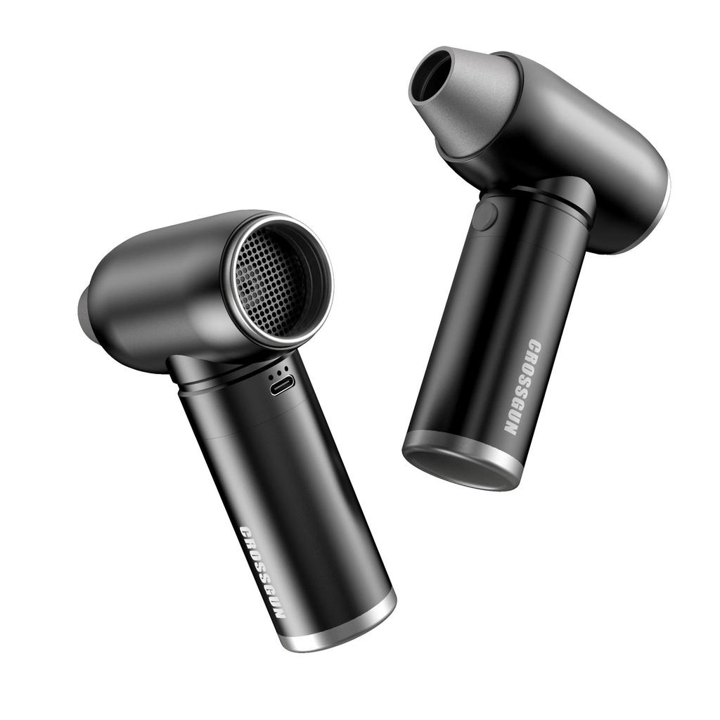 Electric gas blowing turbine fan, mini handheld fan, wireless hair dryer, camping barbecue, combustion assistance, cooling, outdoor fire starting