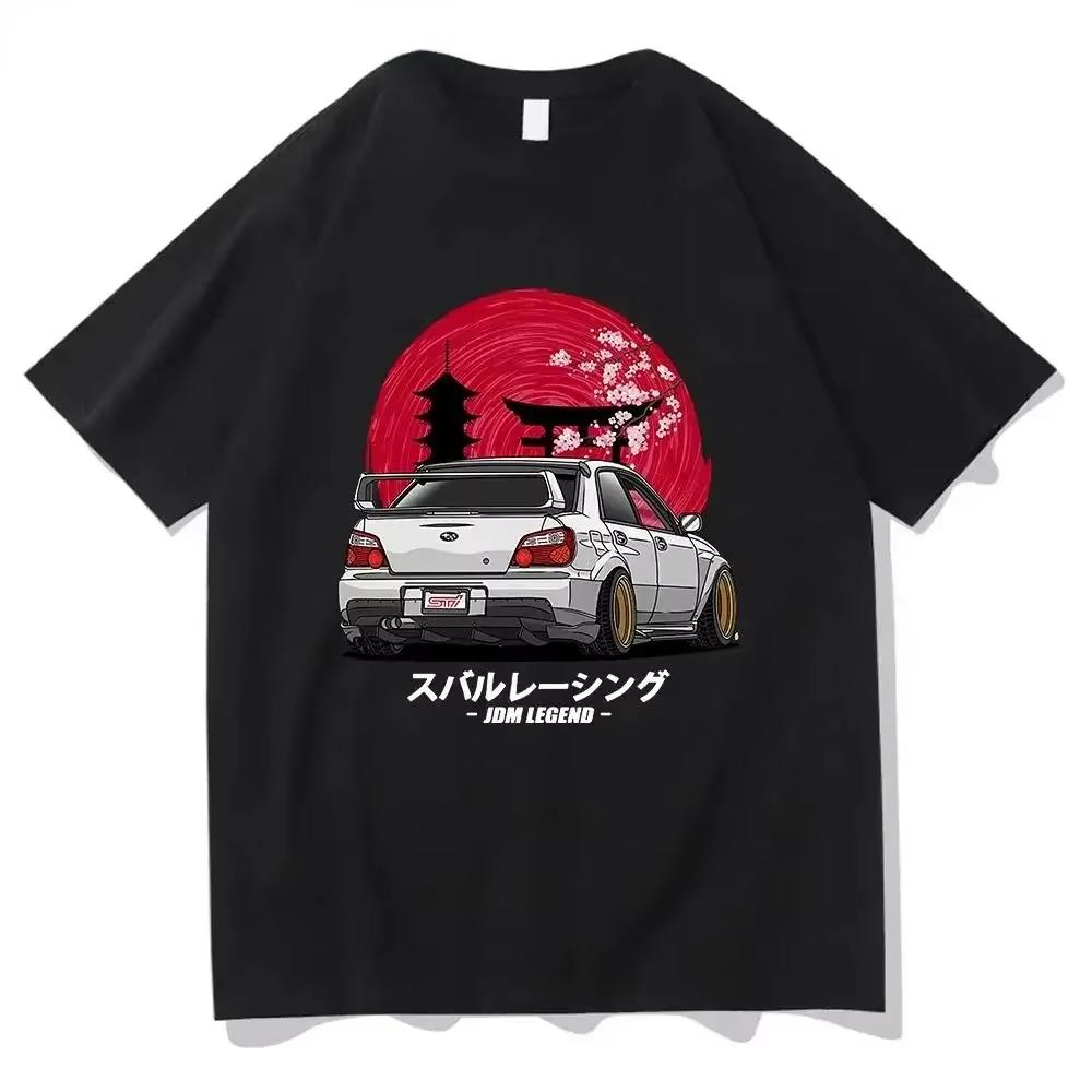 Initial D T Shirt Japanese Anime Graphic Funny Harajuku Unisexga T Shirt Fashion Casual Short Sleeve T Shirt Unisex Clothes