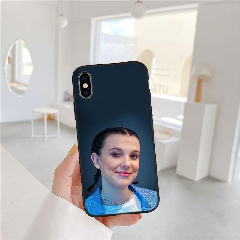 LO63 Millie Bobby Brown Soft Shell Phone Case for OPPO A3 Pro A72 A74 A76 A77 A77S A78 A79 A94 A95 A18 A40M A58