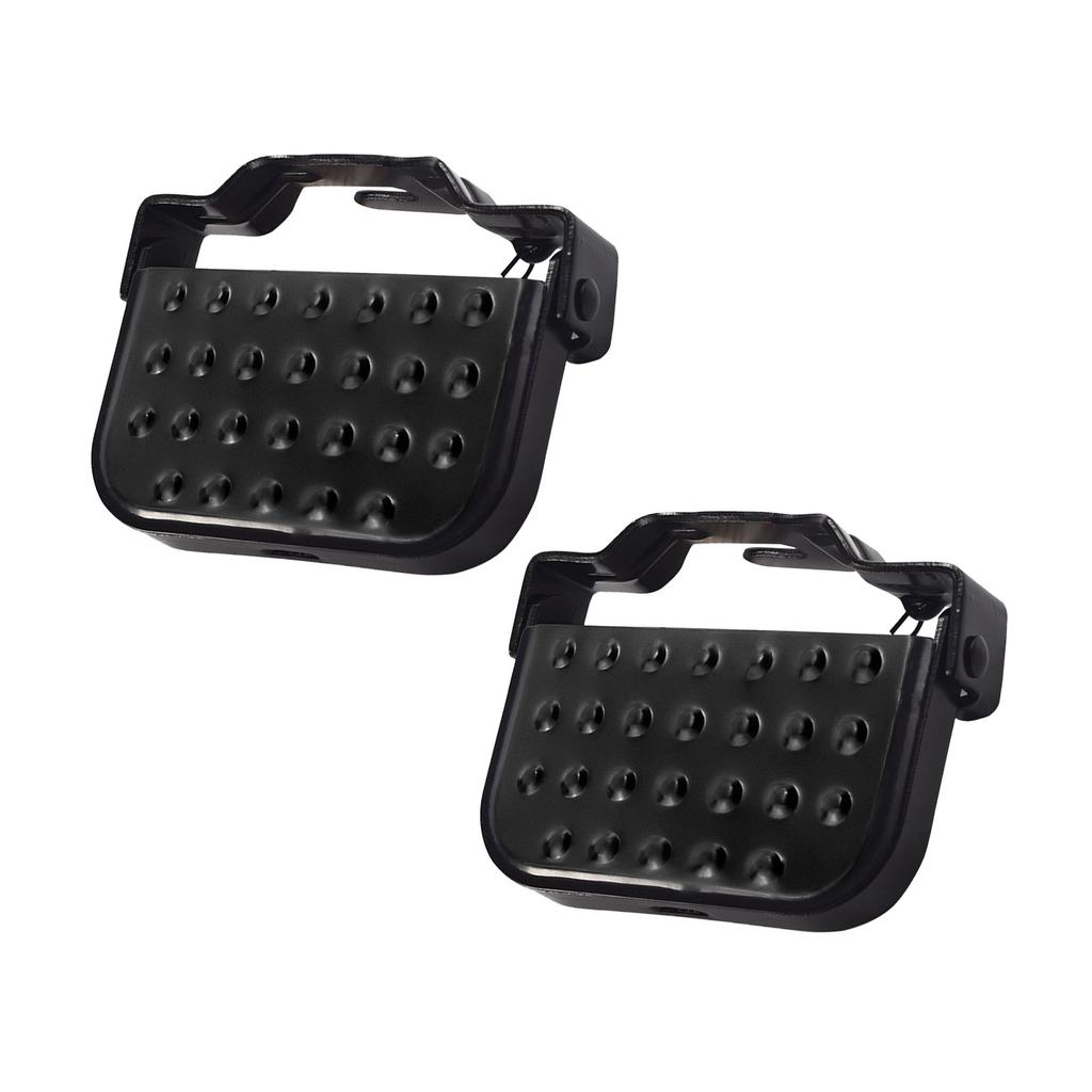 1 Pair Bike Rear Pedals, Mini Bicycles Footrests Non-Slip Folding Bike Pegs for Folding Mountain Bike, Foldable Bicycles