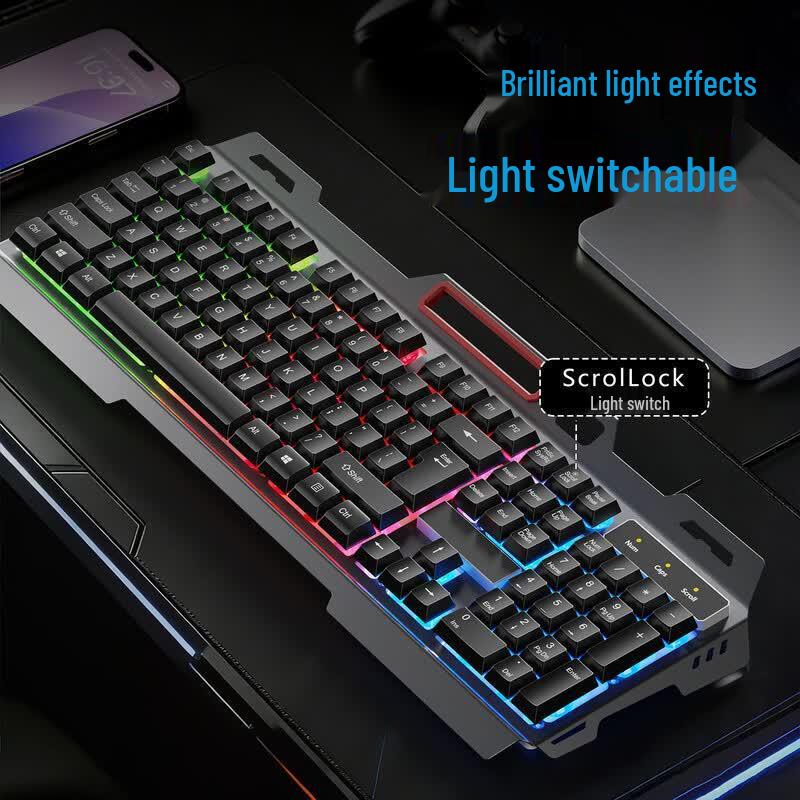 LINGSHE Gaming Keyboard and Mouse Set