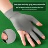1Pc Billiards Gloves Enhanced Grip Left Hand Open Finger Professional Billiards Gloves Snooker Table Tennis Gloves