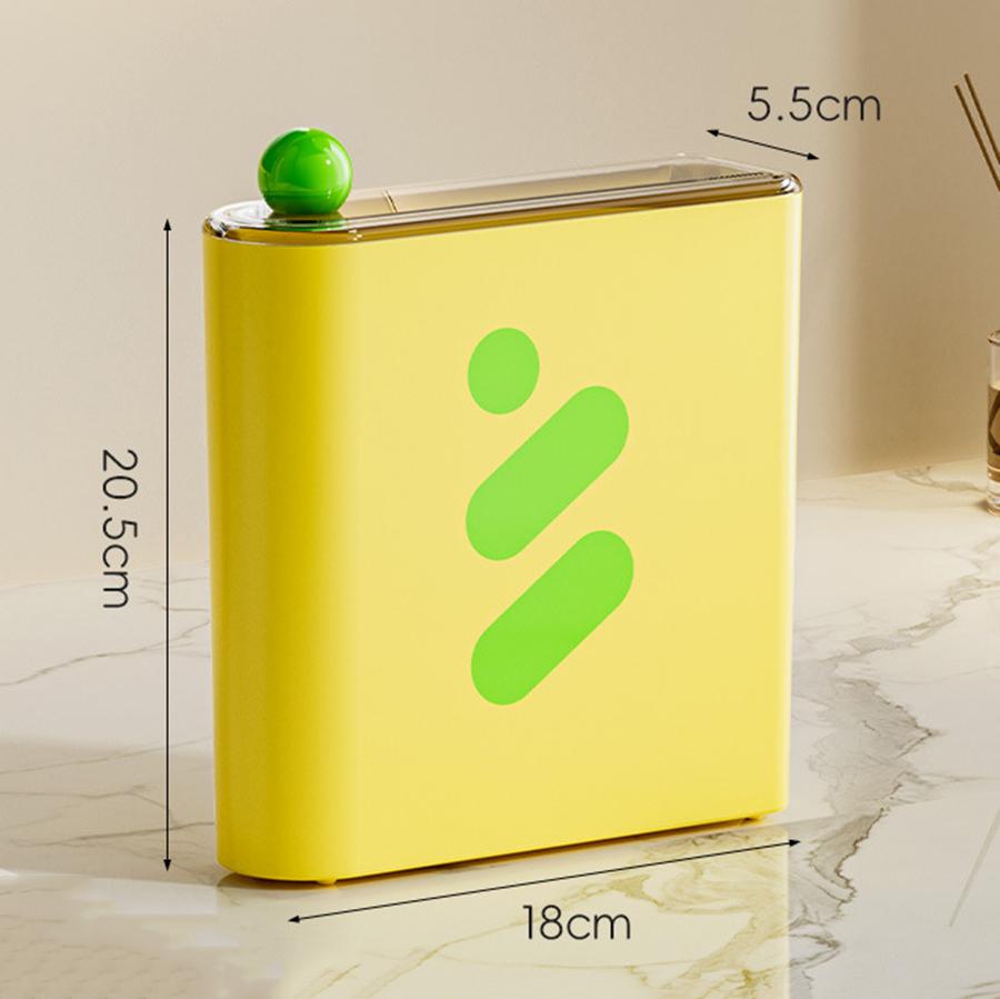 

Коробка для хранения тканевых масок Домашний холодильник Маска для лица Коробка для свежести Органайзер для косметики Коробка для хранения пыли Герметичная увлажняющая коробка жёлтый