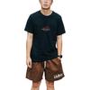 Jordan Alphabet Print Crew Neck Short Sleeve T-Shirt Men Tops Black DM1441-010