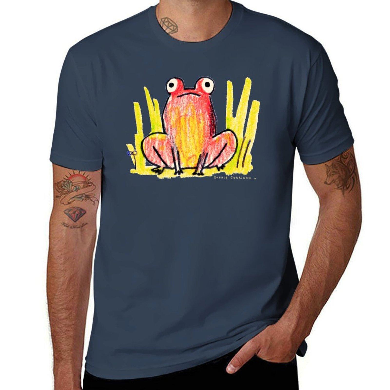 Red Frog Tshirt Breathable Travel Tshirt S