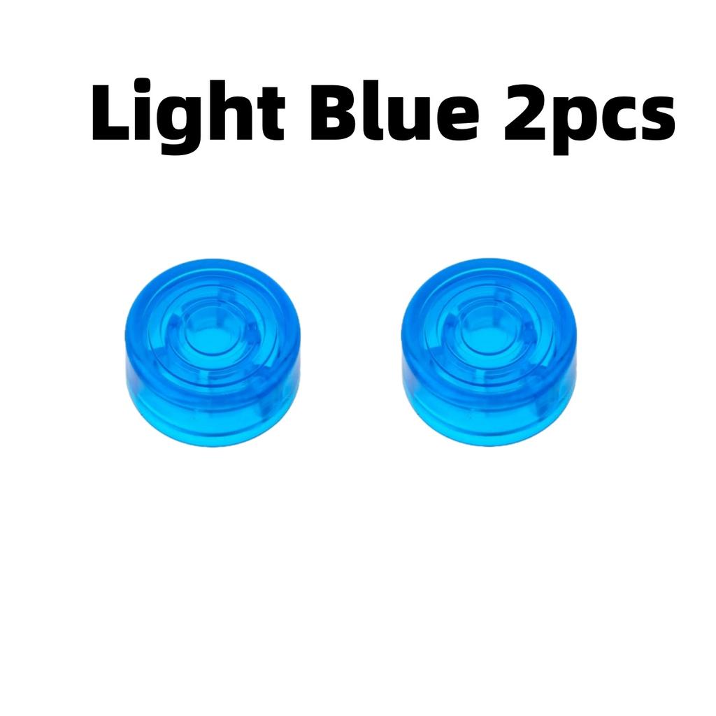 Miwayer 2pcs Guitar Effects Pedal Footswitch Toppers,Plastic Foot Nail Cap for Guitar Effects Pedal Buttons Common Pedal Switche