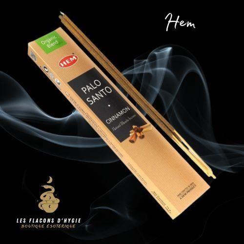 Encens - HEM - Palo Santo - Cannelle - Blanc - Mixte