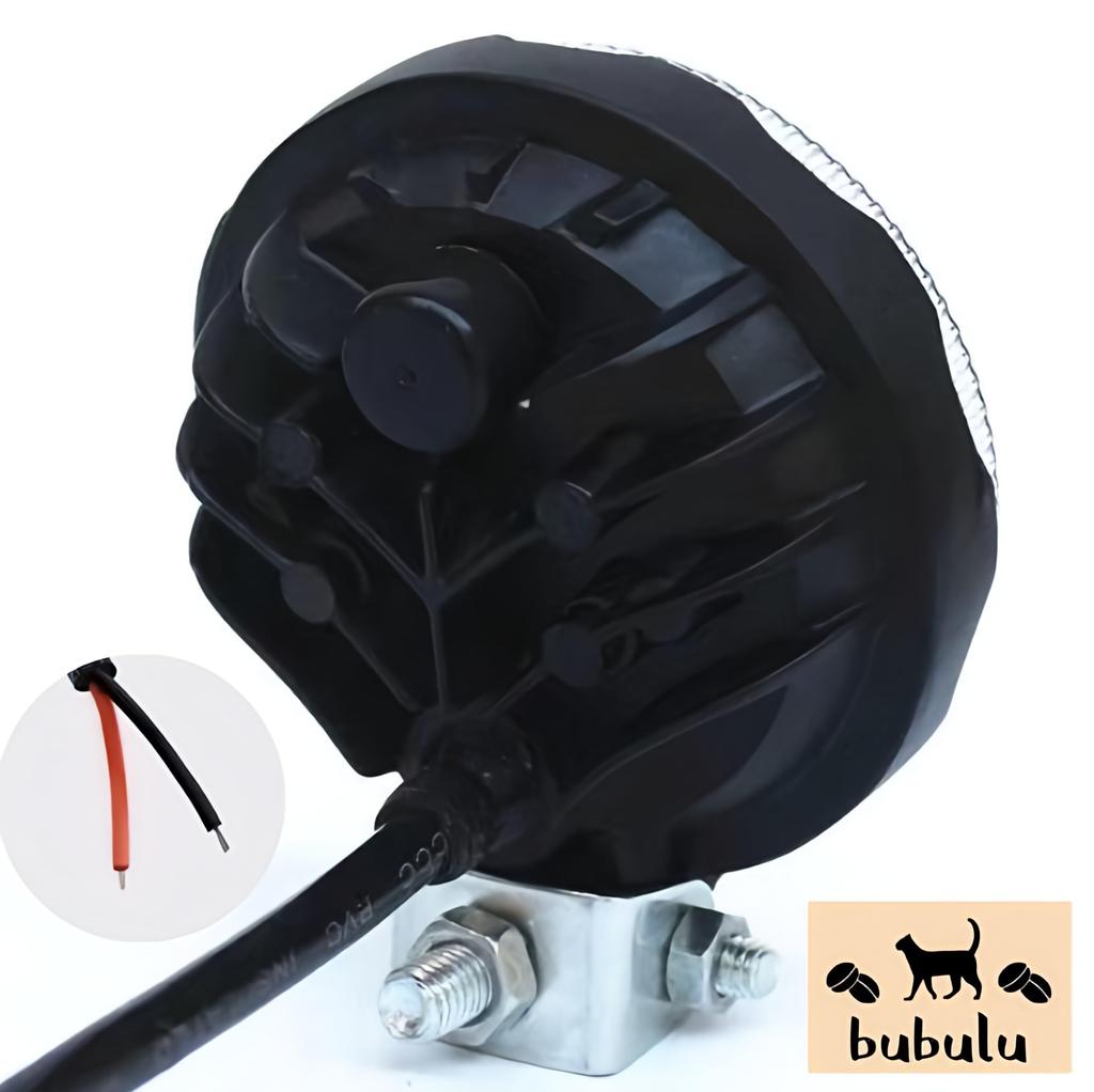 Bubulu LED Work Light, White, Waterproof, /24V, Car Fog Light, LED Light, Universal, Round