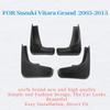 FOR Suzuki Vitara Grand 2005-2015 Mudguards Fender Mud Flap Guards Splash Mudguard Fenders Mudflaps Car Accessories Auto