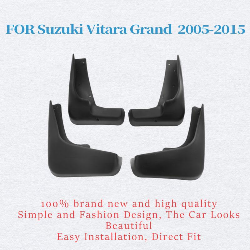 FOR Suzuki Vitara Grand 2005-2015 Mudguards Fender Mud Flap Guards Splash Mudguard Fenders Mudflaps Car Accessories Auto