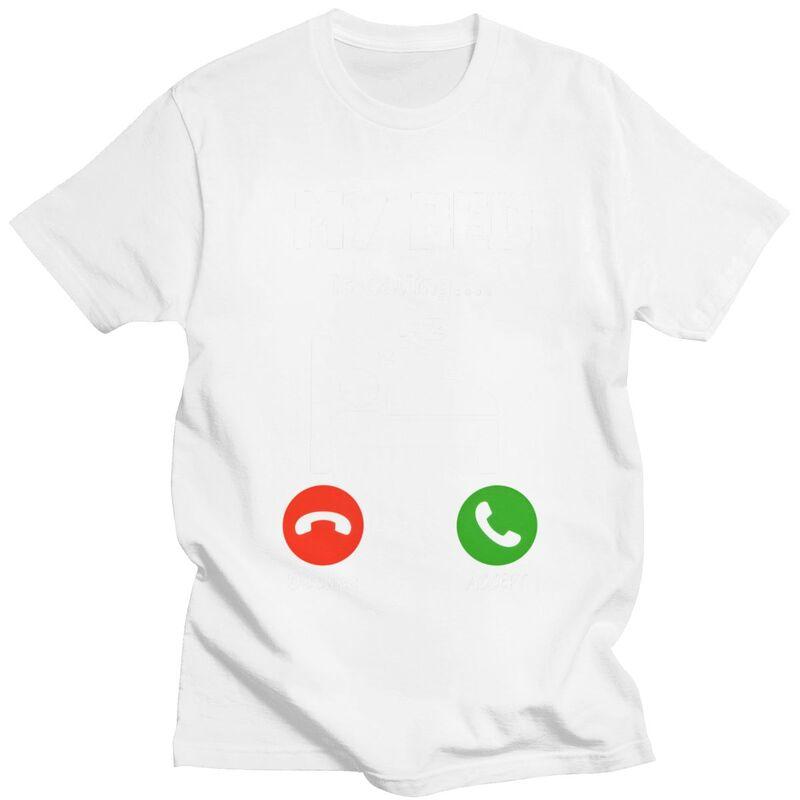 Mens My Bed Is Calling T Shirts ShortSleeve Cotton Tshirts Anniversary Birthday Gift Leisure Tees Clothing
