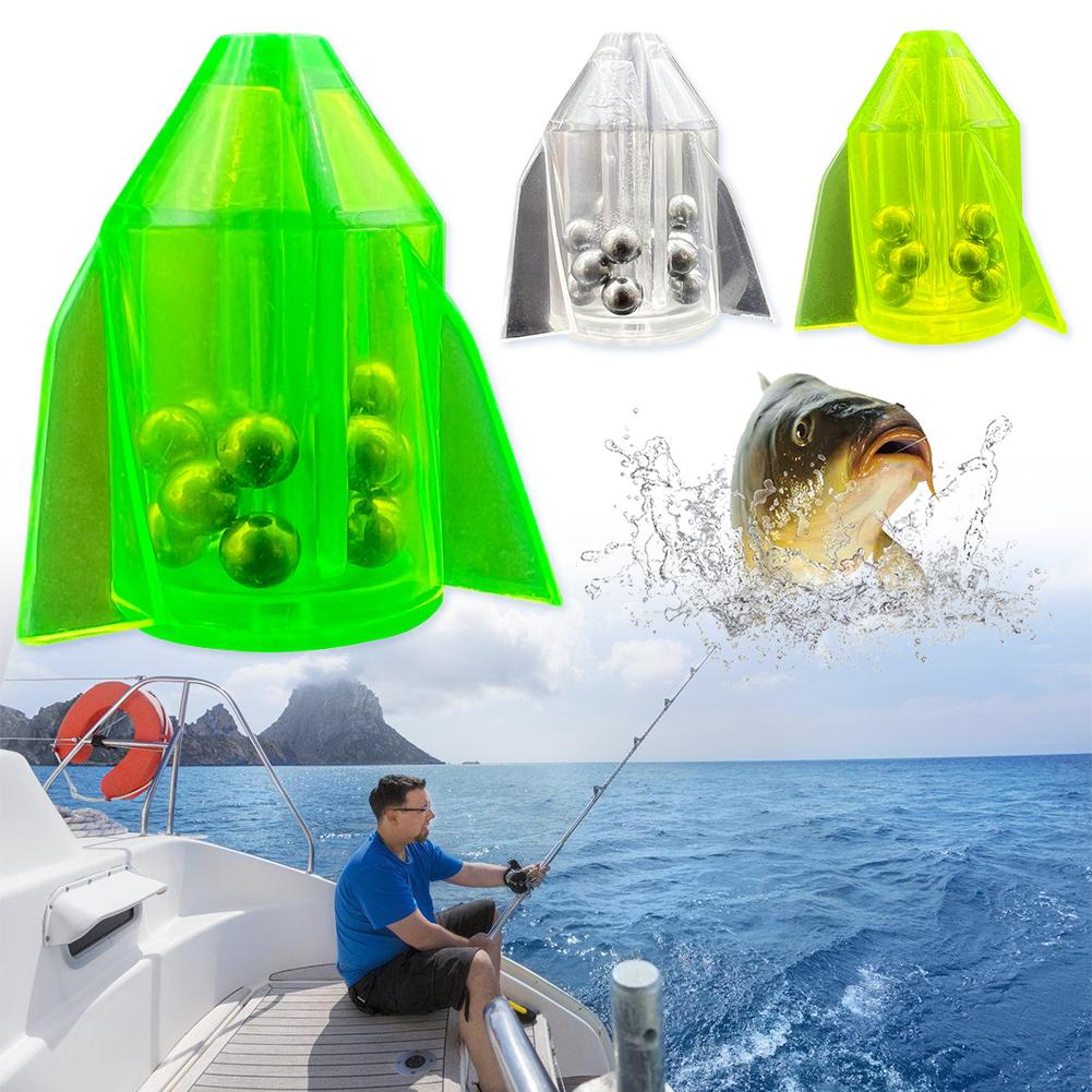 Catfish Inline Line Fishing Line Rattles Insert Tube Shake Attract Tie Tying Sound Bar for Catfishing Bass Muskie Equipment