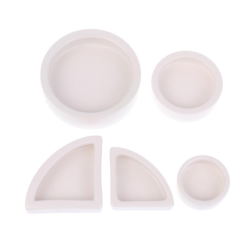Reptile Ceramics Food Bowl Feeding And Watering Bowl Anti-Escape Mealworm Container For Pet Lizard Hamster Accessories