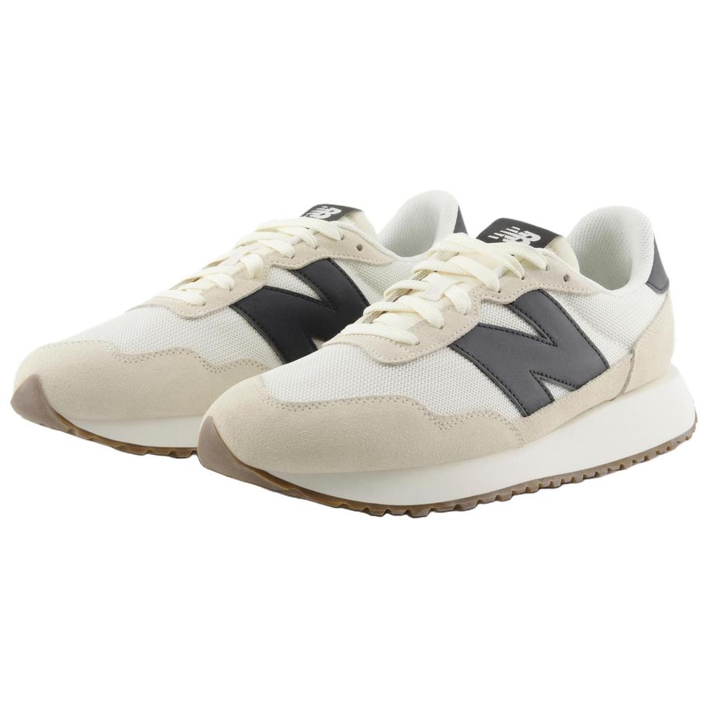 New Balance Nb 237 Comfortable Versatile Durable Low-Top Lifestyle Casual Shoes Unisex sneaker Off-White MS237WB
