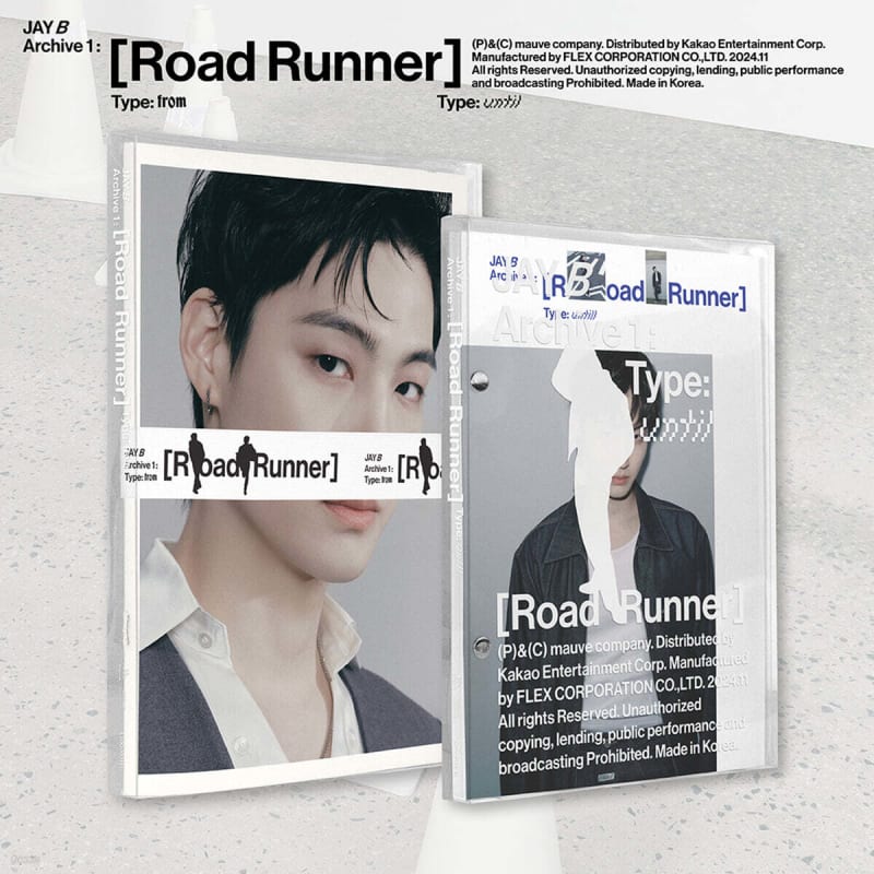 

JAY B - 1st Album : Archive 1: [Road Runner][2-piece SET]