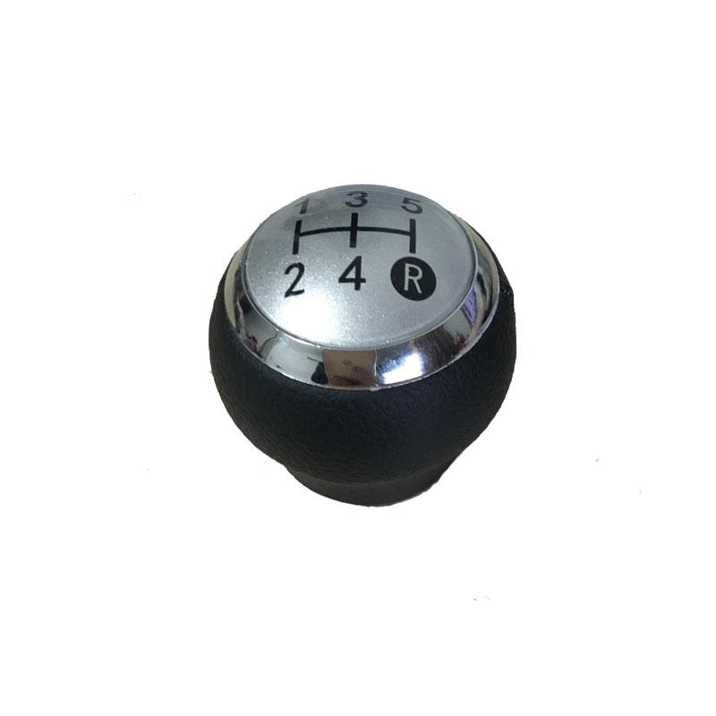 

Black Silver Car Shift Gear Knob Covered Leather 5 Gear 6 Speed For Toyota AVENSIS YARIS D4D URBAN RAV4 CRUISER ALTIS SCION TC 12345R silver