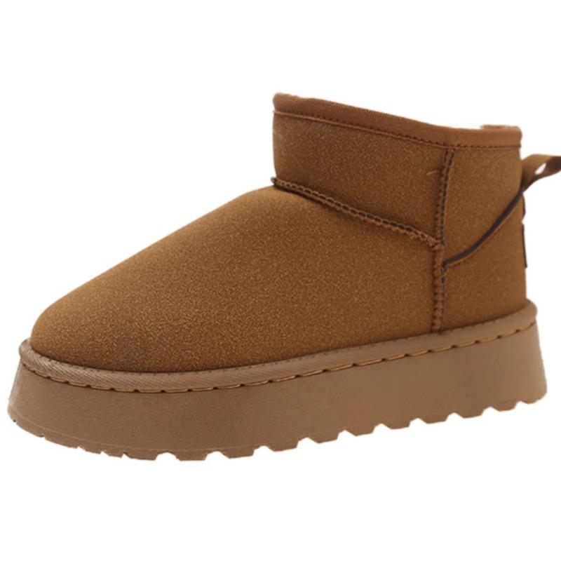 New snow boots women's student short boots winter cotton shoes women's boots thickened velvet shoes