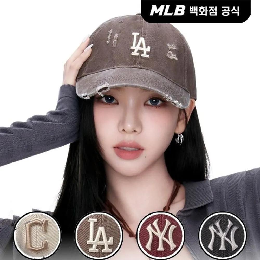 Unisex Damaged Washed Unstructured Ball Cap (3ACPVV34N) Light brown
