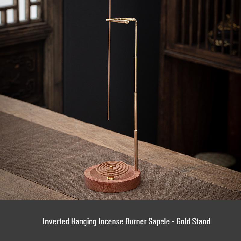 Zen-Style Inverted Incense Burner for Indoor Home Decoration