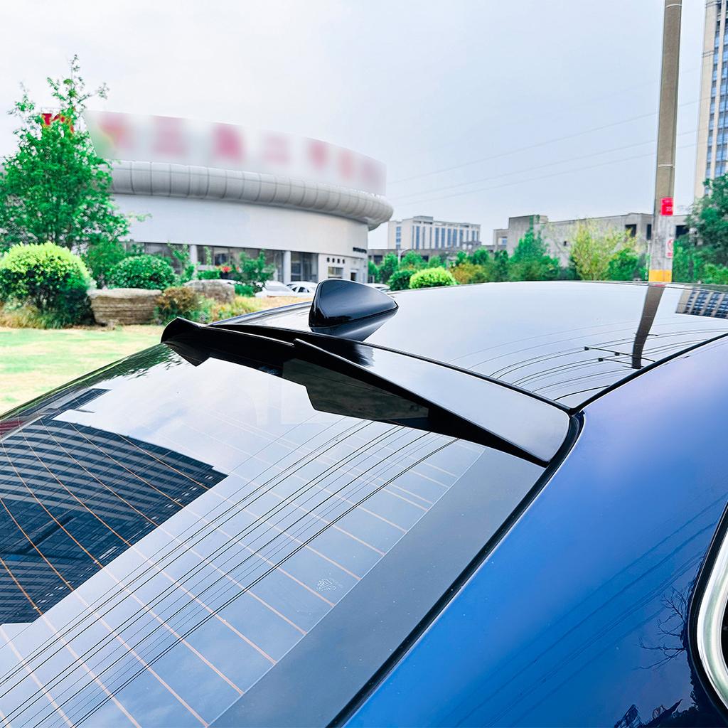 Car Rear Trunk Roof Spoiler Wing Lip For Alfa Romeo Giulia 2015-2025 Tail Tailgate Upper Deflector Splitter ABS