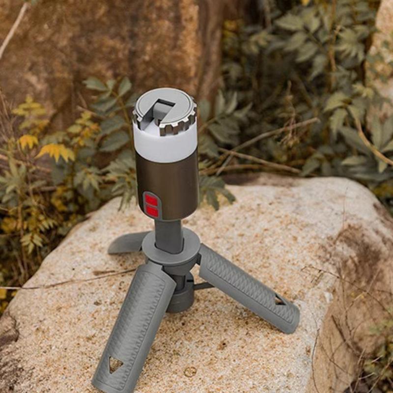 Watertight Rechargeable Camping Tent Light 5 Light Modes Outdoor Camping Lanterns Light, Height & Brightness Adjustable