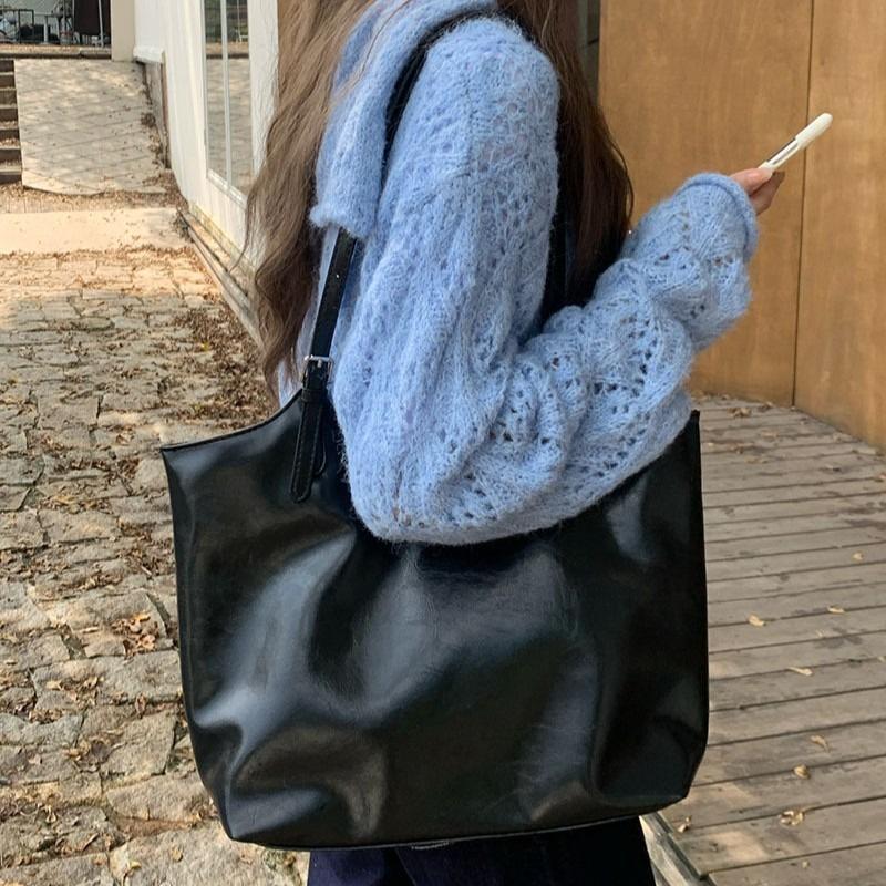 Tote Bag Women's Large-capacity Bag, New College Student Class To Work Commuter Bag Versatile Shoulder Bag Women's Bag