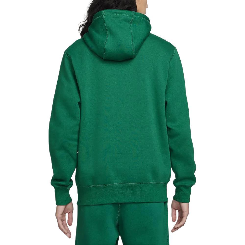 Nike Club Fleece Logo-Print Hoodie mit Fleecefutter Herren-Hoodie Pfauengrün FN3105-365