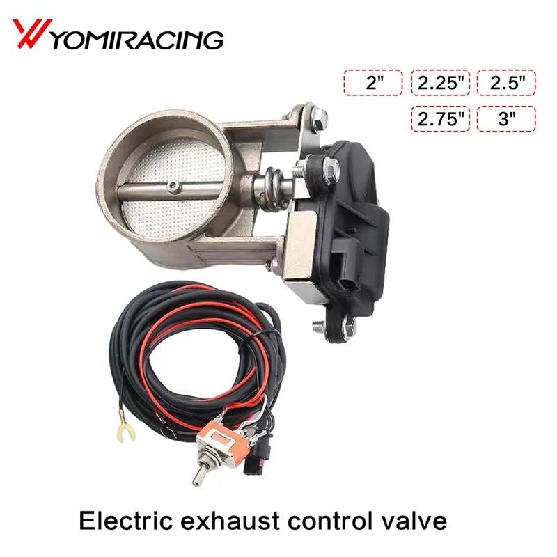 Elektrisches Abgasregelventil 2"/2,25"/2,5"/2,75"/3" Abgasregelventil - Niederdruck für Abgas Catback Downpipe